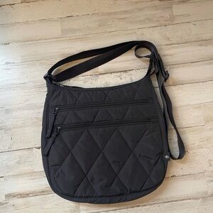 Vera Bradley Trio Zip Hipster Crossbody Ultralight Moonless Night